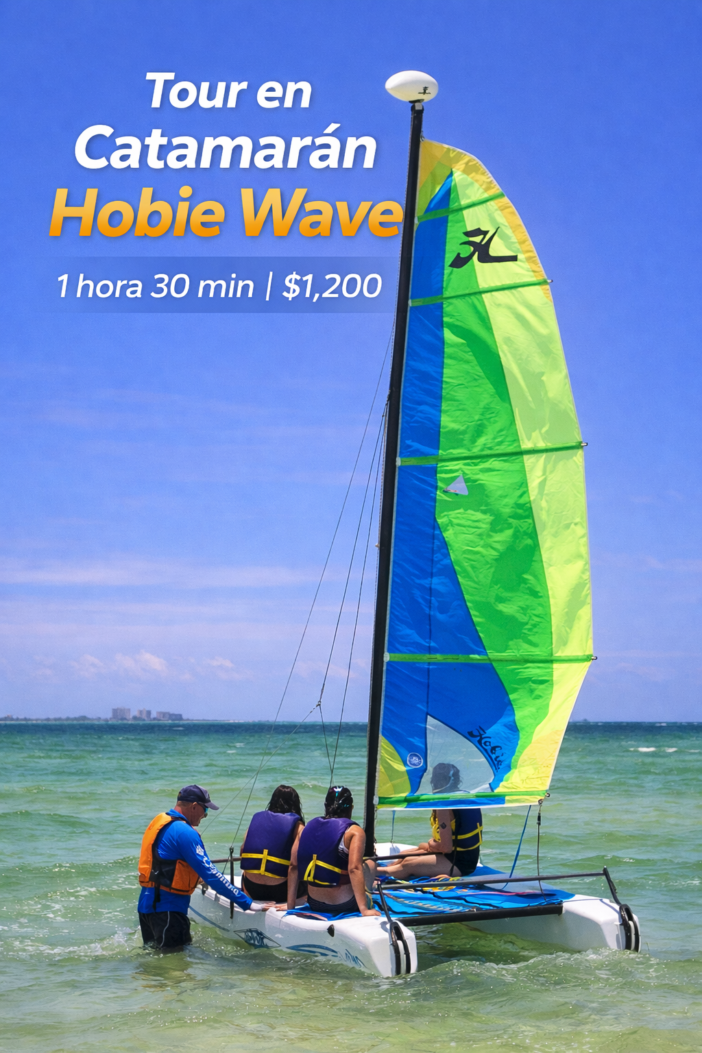 Catamarán Hobie Wave Tour